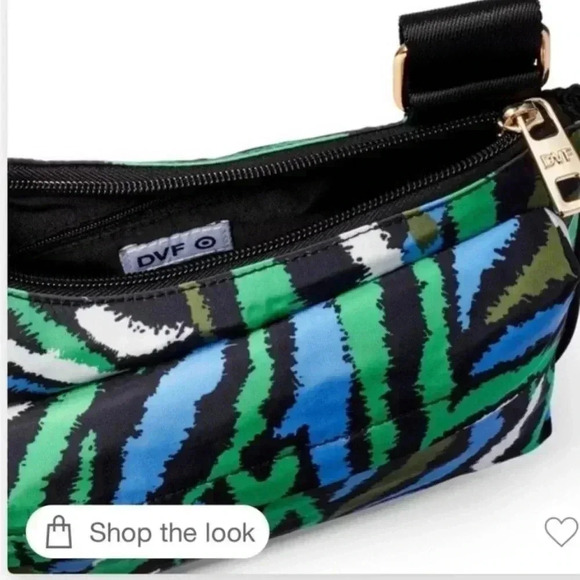 NWT Disco Zebra Green Utility Crossbody Bag
- DVF for Target - Picture 2 of 4